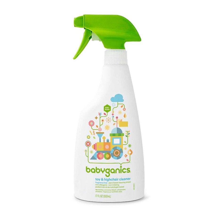 Bath Babyganics Sanitisers & Cleaners | Babyganics Toy & Highchair Cleaner 17Oz