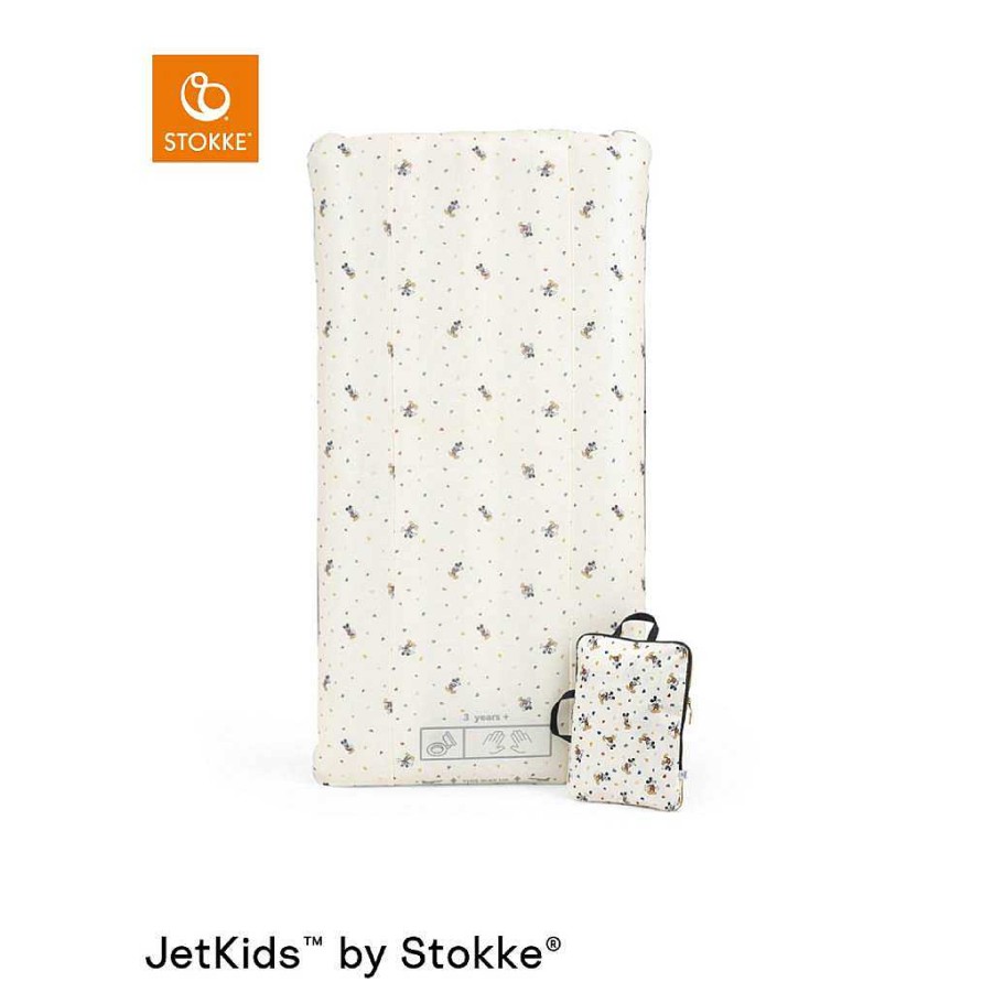 Sleep Stokke Travel Cot | Stokke Cloudsleeper Jetkids Inflatable Kids' Bed Mickey Celebration