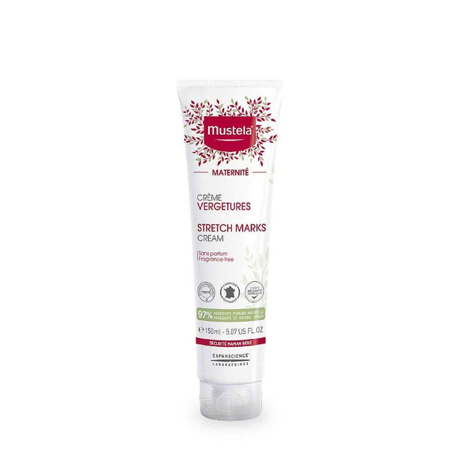 Mother Mustela Skin Care | Mustela Stretch Marks Cream (Fragrance Free) 150Ml