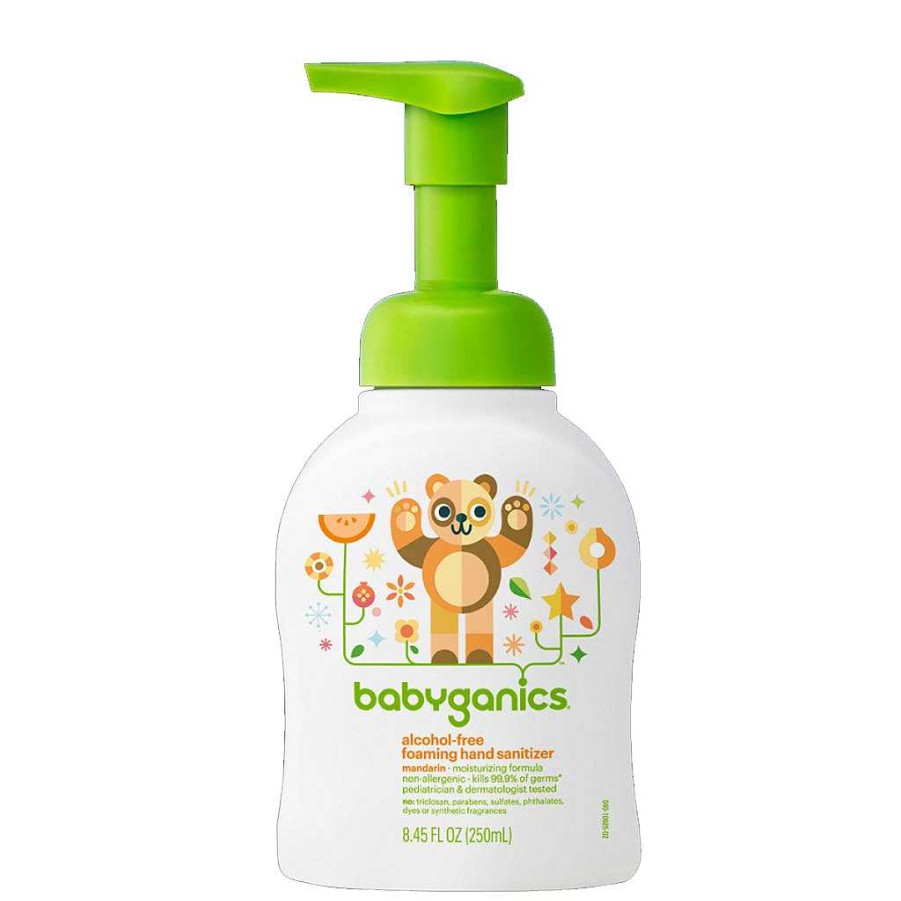 Bath Babyganics Sanitisers & Cleaners | Babyganics Alcohol Free Hand Sanitizer 8.45Oz