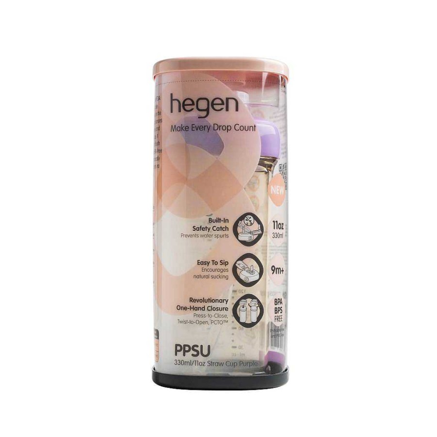 Eat Hegen Baby Bottles | Hegen Pcto™ 330Ml/11Oz Drinking Bottle Ppsu