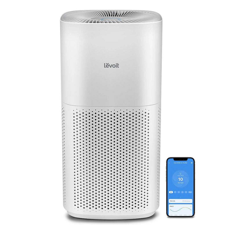 Bath Levoit Sanitisers & Cleaners | Levoit Core 600S Smart H13 Hepa Air Purifier