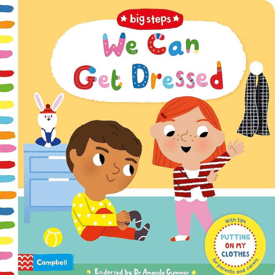 Plays Campbell Books Toddler Books | We Can Get Dressed: Putting On My Clothes