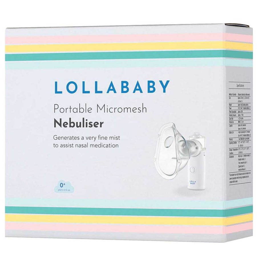 Bath Lollababy Medical | Lollababy Portable Micromesh Nebulizer