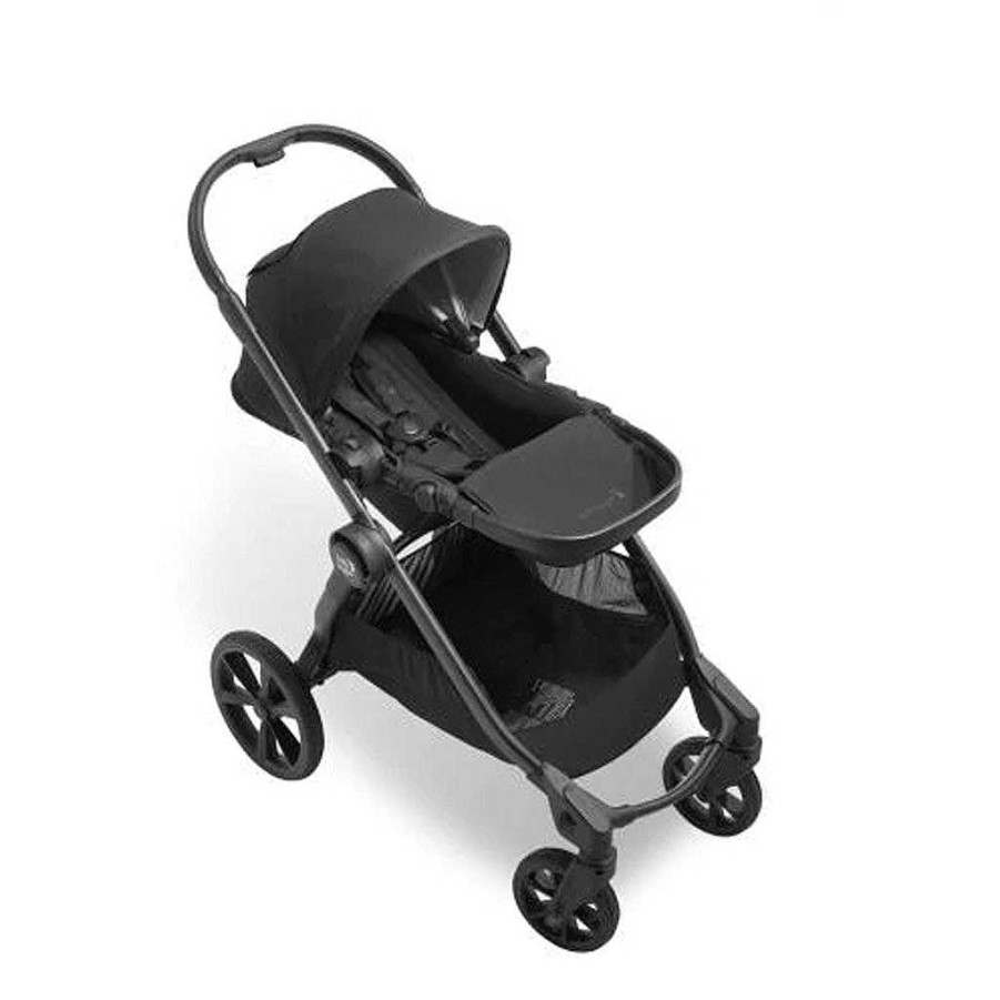 Go Baby Jogger Twin Strollers | Baby Jogger City Select 2 Eco Stroller With Tencel - Harbour Grey