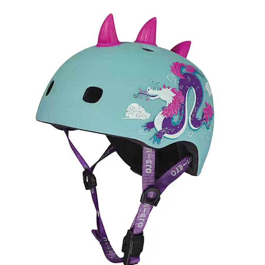 Plays Micro Scooter Scooters | Micro Helmet 3D Dragon