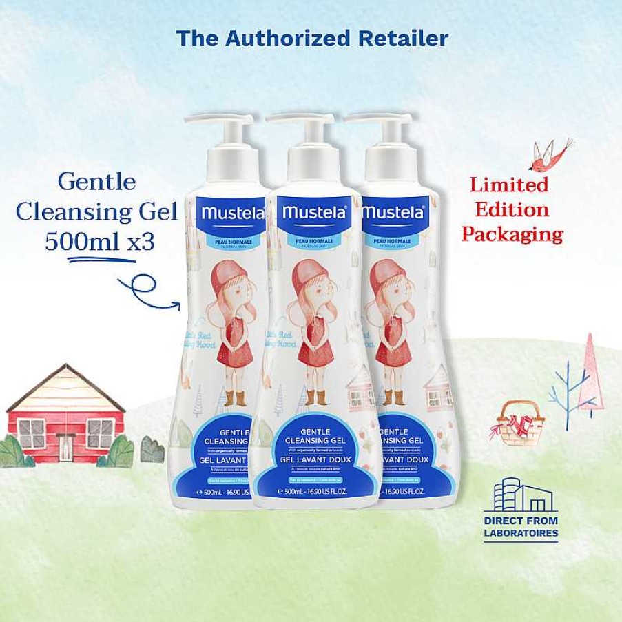 Mother Mustela Skin Care | Mustela Fairy Tale Gentle Cleansing Gel - Little Red Riding Hood