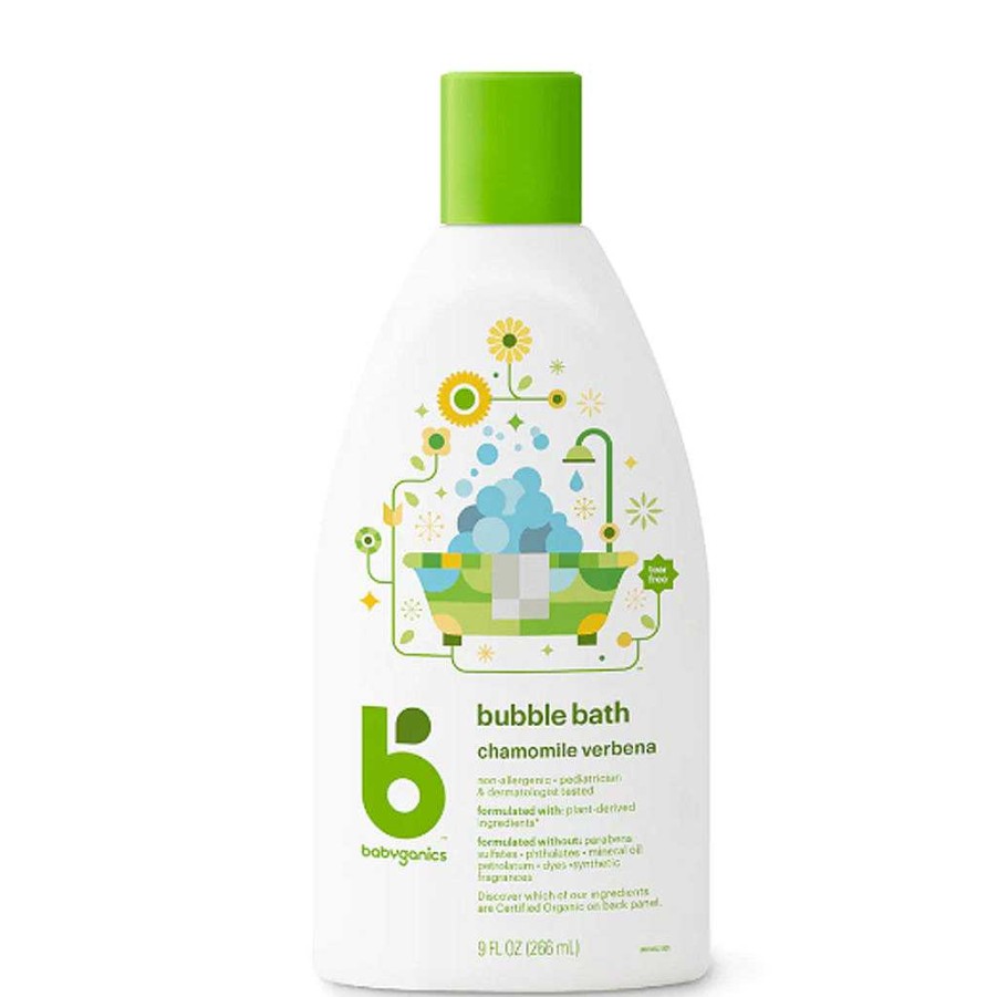 Bath Babyganics Shampoos & Conditioners | Babyganics Bubble Bath, Chamomile Verbena