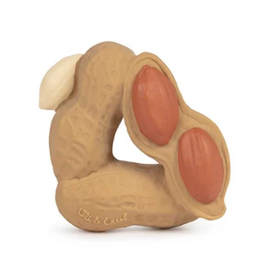 Bath Oli&Carol | Oli&Carol Paco The Peanut Teether