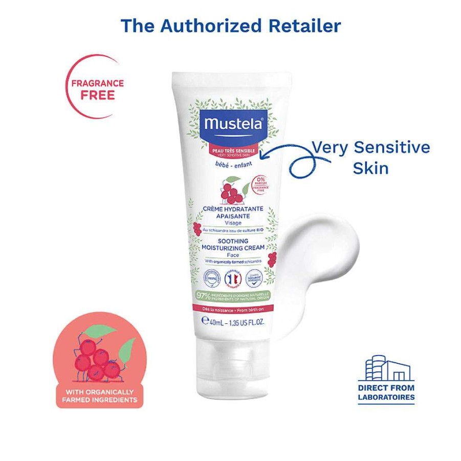 Mother Mustela Skin Care | Mustela Soothing Moisturizing Face Cream