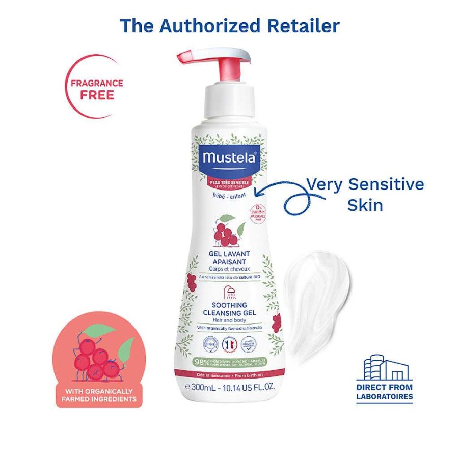 Mother Mustela Skin Care | Mustela Soothing Cleansing Gel