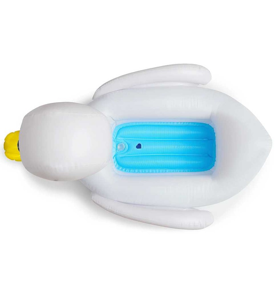 Bath Munchkin | Munchkin White Hot Inflatable Safety Swan Tub