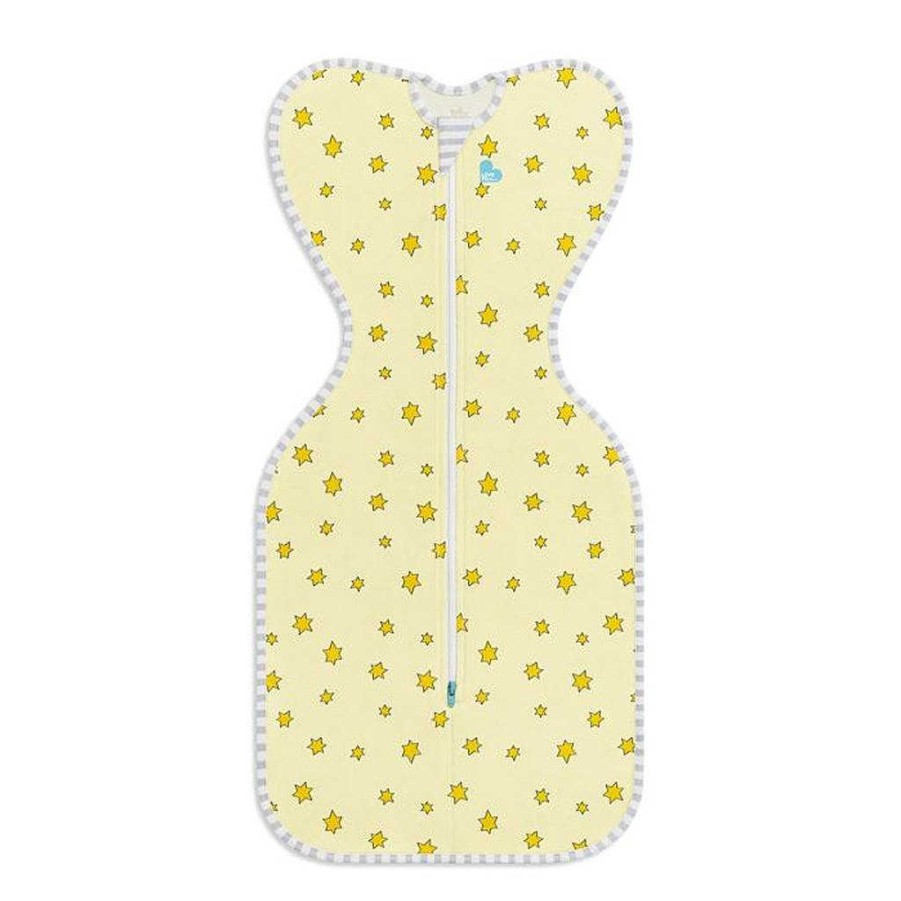 Sleep Love to Swaddle | Love To Dream Swaddle Up Bamboo Lite - Yellow Superstar