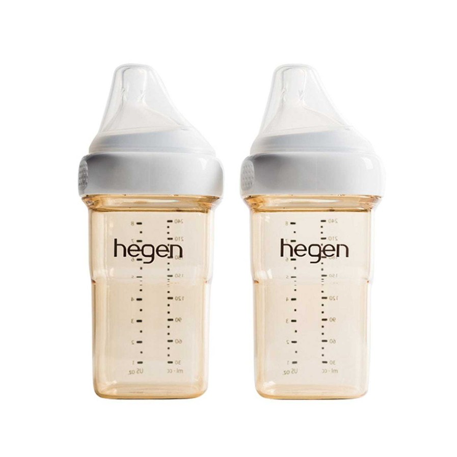 Eat Hegen Baby Bottles | Hegen Pcto™ 240Ml/8Oz Feeding Bottle Ppsu (2-Pack)