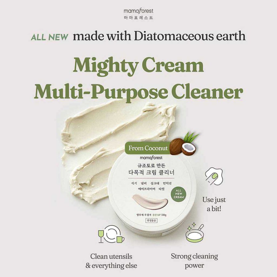 Bath Mamaforest Body Creams & Lotions | Mamaforest Mighty Cream Multi-Purpose Cleaner