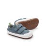 Dress Tip Toey Joey Shoes | Tip Toey Joey Bossy Green - Azul Cobalto Canvas