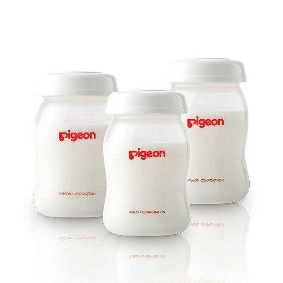 Mother Pigeon Breast Milk Storage | Pigeon Pp Milk Storage Bottle 3 Pcs