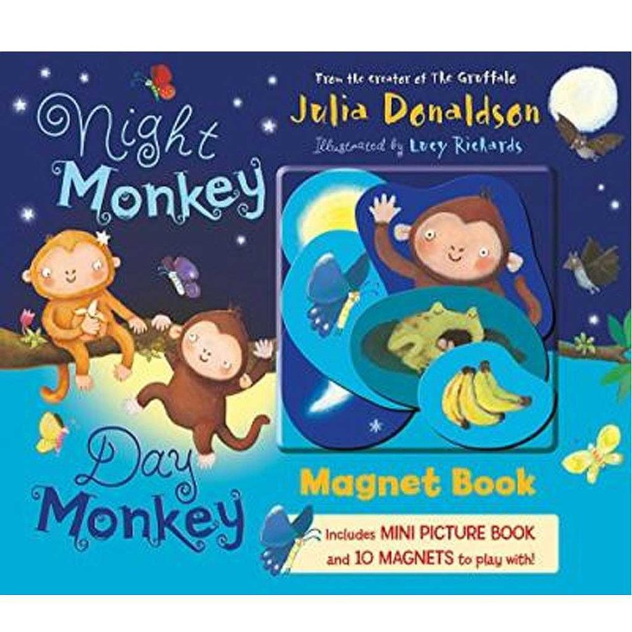 Plays Sandcastle Books Toddler Books | Night Monkey, Day Monkey Magnet Book