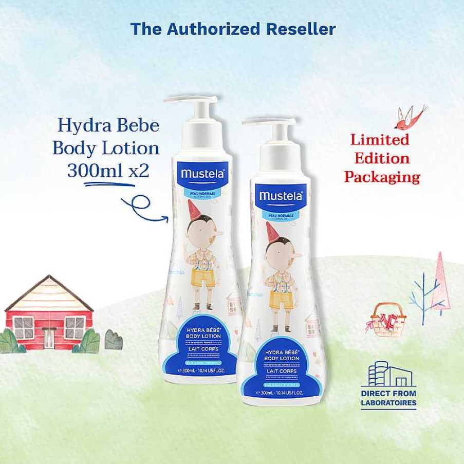 Bath Mustela Body Creams & Lotions | Mustela Fairy Tale Hydra Bebe Body Lotion - Pinocchio