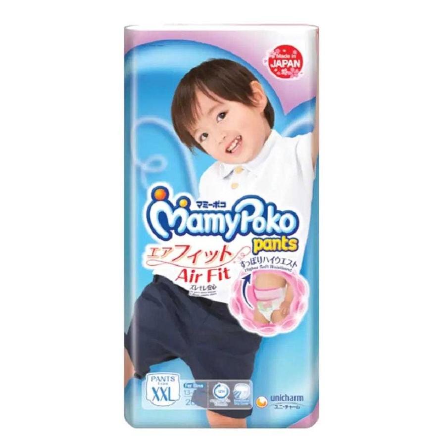 Poop Mamypoko Diapers | Mamypoko Air Fit Pants (Boy)