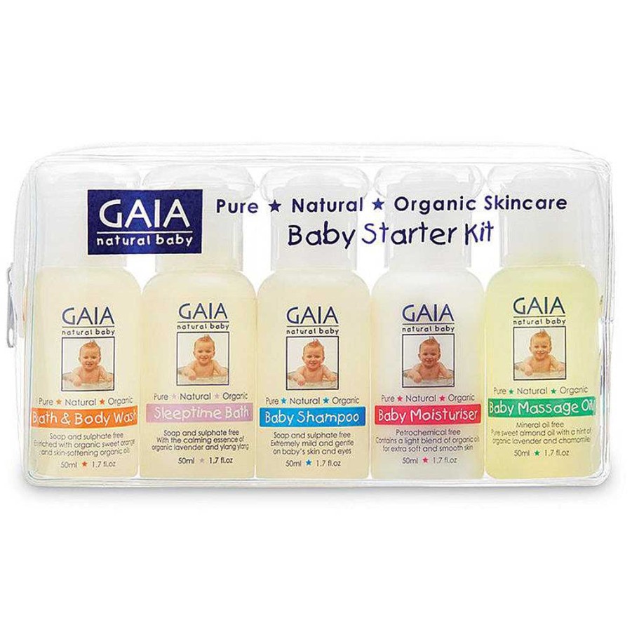 Bath Gaia | Gaia Baby Starter Kit - 5X50Ml