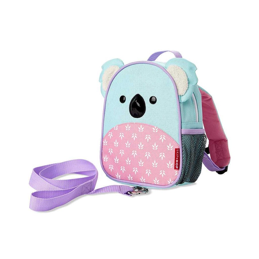 Go Skip Hop Kid'S Backpacks | Skip Hop Zoo Mini Backpack With Safety Harness