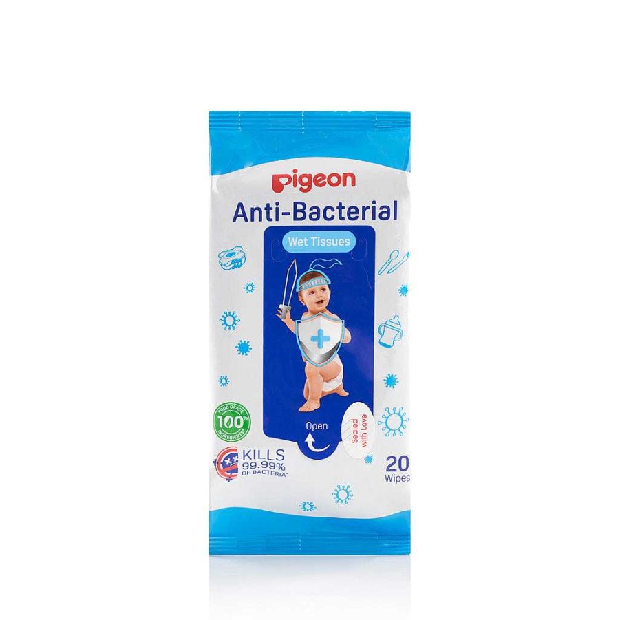 Poop Pigeon Baby Wipes | Pigeon Anti-Bacterial Wet Tissue