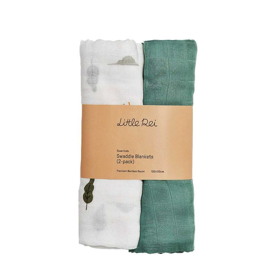 Mother Little Rei Sleep Care | Little Rei Swaddle Blankets - 2Pc