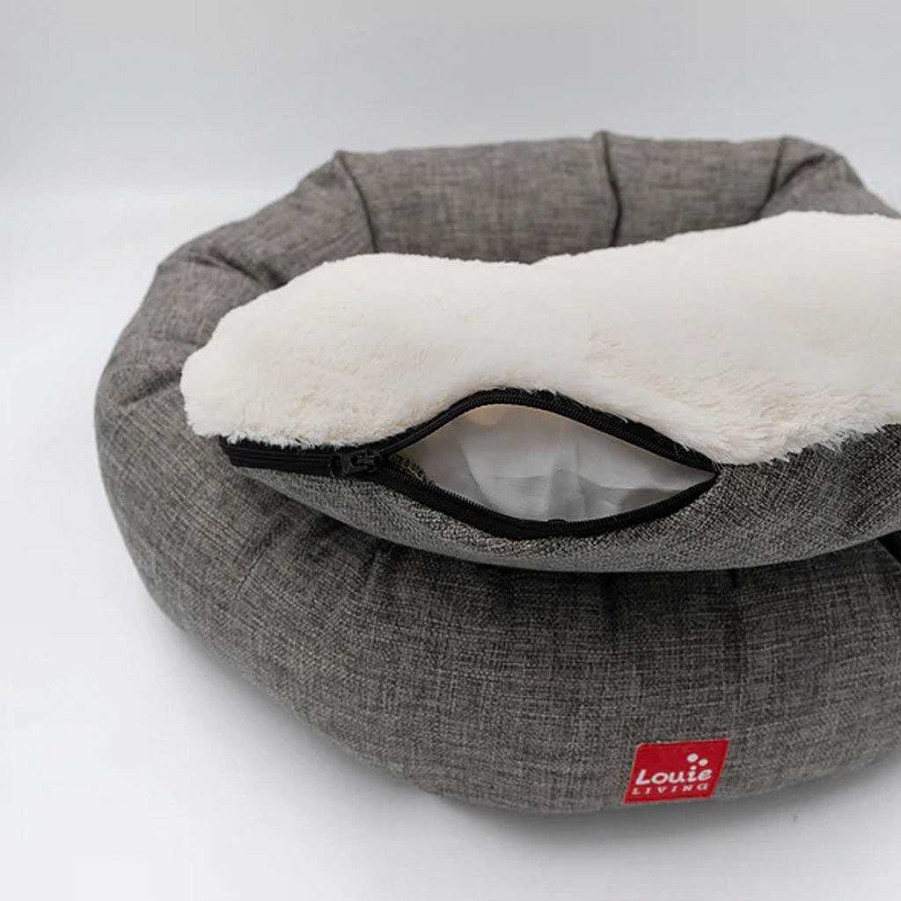 Plays Louie Living | Louie Living Donut Lounger - Grey